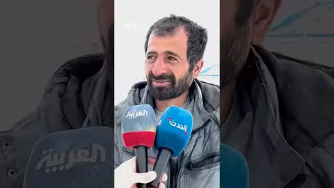 معاناة نازحي مخيم الزيتون في حلب بسبب الطقس البارد وانقطاع المساعدات