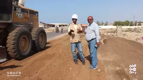 الحديدة: صيانة وترميم مدخل الخوخة برعاية طارق صالح ودعم إماراتي