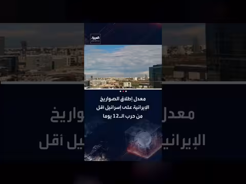 هبة مصالحة: إطلاق الصواريخ الإيرانية على إسرائيل أقل من حرب ال12 يومًا