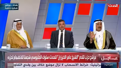 مرشح حزب تقدم: سلوك الحلبوسي حافز للانضمام إلى الحزب