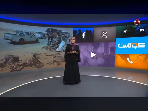 لحظات توثق حادث مروري مروع في مأرب