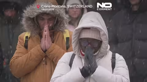 دقيقة صمت سويسرية لضحايا حريق كرانس-مونتانا