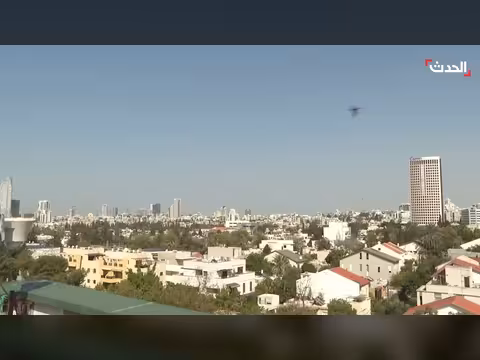 عمليات اعتراض صواريخ في سماء تل أبيب