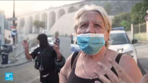 حرائق مارسيليا: إجلاء المئات وإغلاق المطار