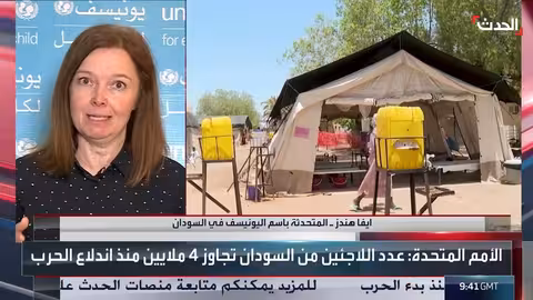 يونيسيف تكثف جهودها لمواجهة وباء الكوليرا في السودان