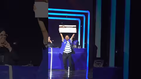 أجواء حماسية لحظة الفوز بأول مليون ريال الباب الكبير2