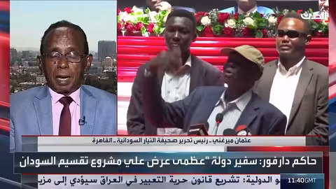 تصريحات مناوي: توافق داخلي وخارجي يهدد وحدة السودان