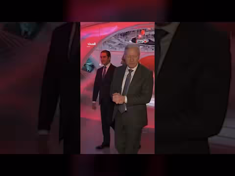 وزير الخارجية اللبناني يزور استوديوهات العربية والحدث بالرياض