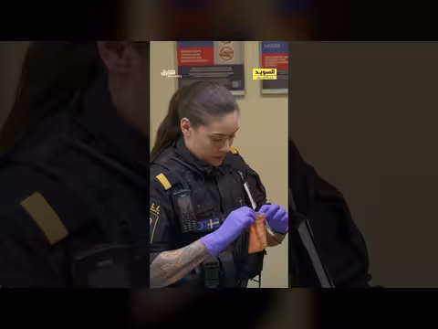 تفتيش جسدي لمسافرة في السويد