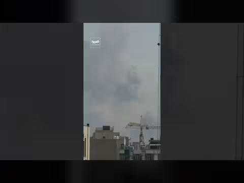 استهداف مناطق عسكرية قرب طريق دماوند شرق طهران