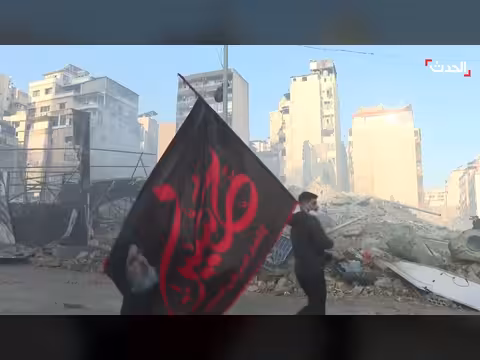 استهداف مبنى في الباشورة بوسط بيروت بغارة إسرائيلية