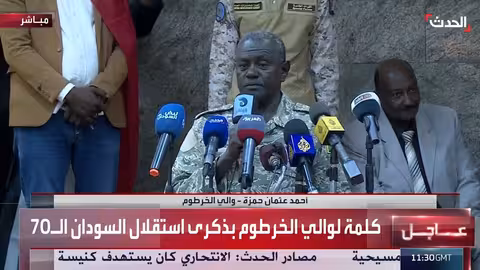 والي الخرطوم: الأمن والتعافي يعودان للخرطوم بمناسبة الذكرى السبعين للاستقلال