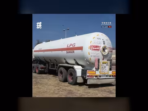 وصول 10 مقطورة غاز إسعافية لتعز
