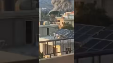 الجيش الإسرائيلي يقصف أهداف لحزب الله في البقاع