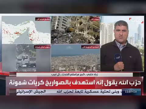 إسرائيل تقتل 60 من حزب الله وتتصدى لصاروخين