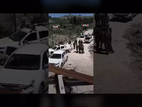 مستوطنون يتسللون إلى بلدة عين التينة السورية