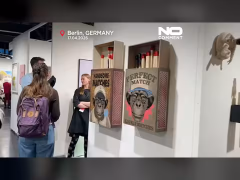 معرض الفن الميسور في برلين يجذب الزوار بأعمال رخيصة