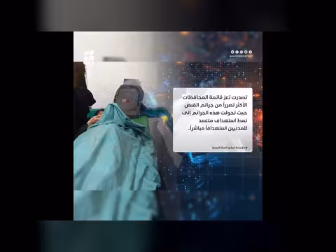 تقرير: مقتل وإصابة 3530 مدنيًا بقناصة الحوثيين في 10 أعوام