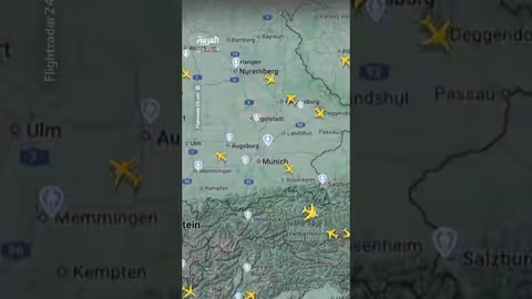 Flightradar24: لا نشاط جوي فوق ميونيخ بعد رصد مسيرات