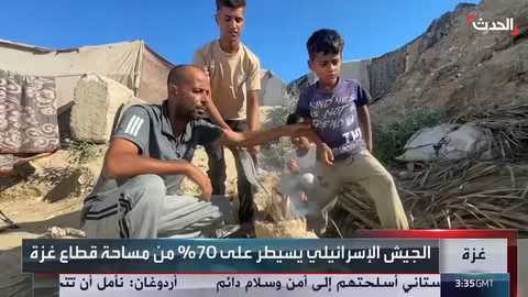 أوضاع إنسانية صعبة في مناطق النزوح بغزة غرب خان يونس