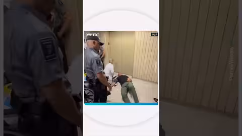 اعتداء شرطة الهجرة الأمريكية على صحفي تركي