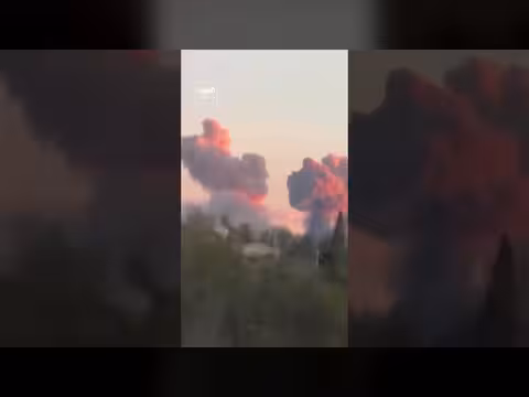 انفجارات مستودعات صواريخ الحرس الثوري في أصفهان