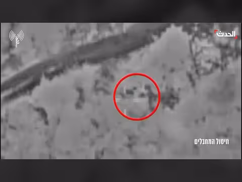 إسرائيل تنشر فيديو لاستهداف عناصر حزب الله في صور