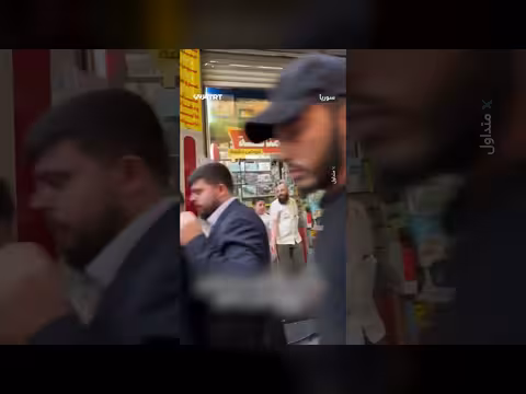 الشرع والشيباني يتجولان في دمشق