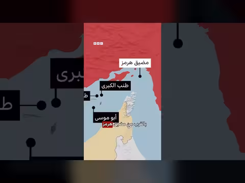 جزر متنازع عليها بين إيران والإمارات
