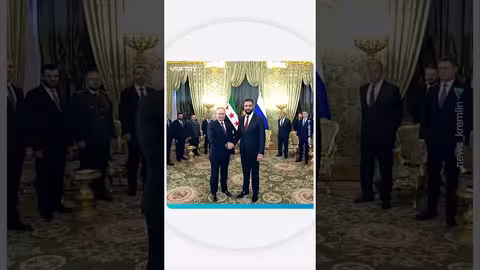 موسكو تستقبل الرئيس السوري أحمد الشرع في زيارة رسمية