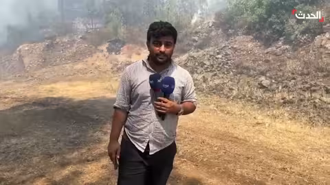 حرائق ريف اللاذقية مستمرة لليوم التاسع وتتسبب بنزوح العائلات