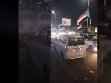 موكب شبوة يصل ساحة العروض للمليونية