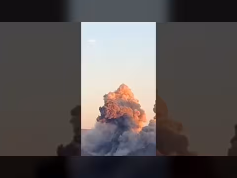 حرائق ضخمة في شهران بعد حرب ال40 يومًا