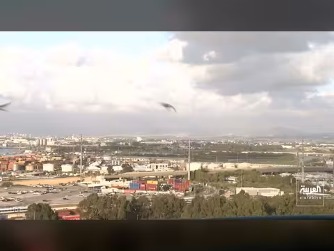 انفجارات في حيفا جراء قصف إيراني