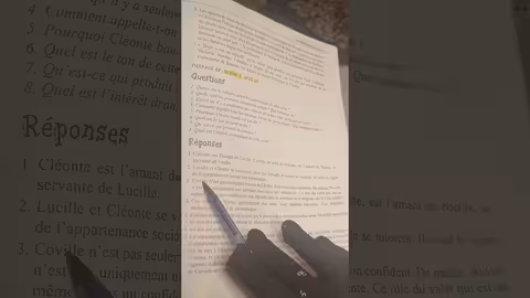 le bourgeois gentilhomme تحليل question/réponse acte 3/ scène 10 جميع الأسئلة التي تتكرر في الإمتحان