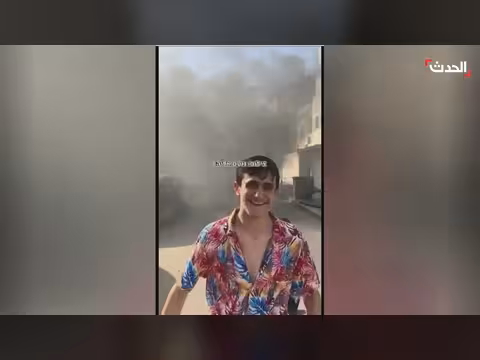 أضرار في بني براك بتل أبيب جراء شظايا صواريخ إيرانية