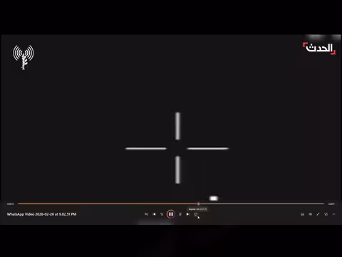 الجيش الإسرائيلي ينشر مشاهد لغارات على قوة الرضوان في بعلبك