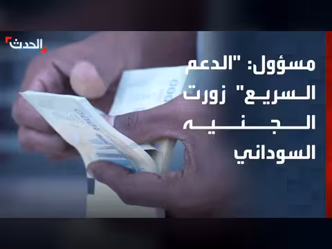 وزير إعلام دارفور: قوات الدعم السريع زورت الجنيه السوداني
