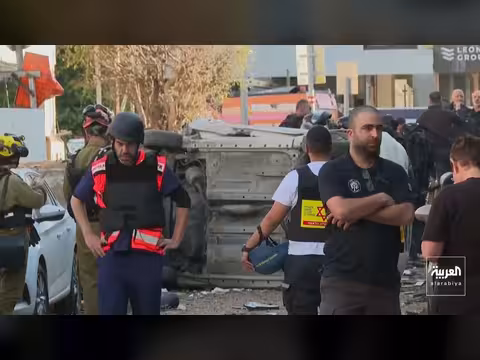 إيران تشن هجوماً صاروخياً على تل أبيب وجنوب إسرائيل