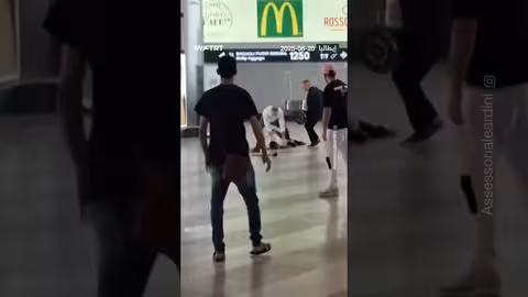 إشعال نار بمطار مالبينسا ميلانو يثير فزع المسافرين