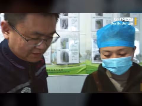 شاب صيني يعود من الخارج لكرس نفسه للزراعة