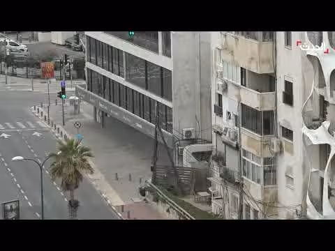 صافرات إنذار في تل أبيب بعد إطلاق صواريخ إيرانية