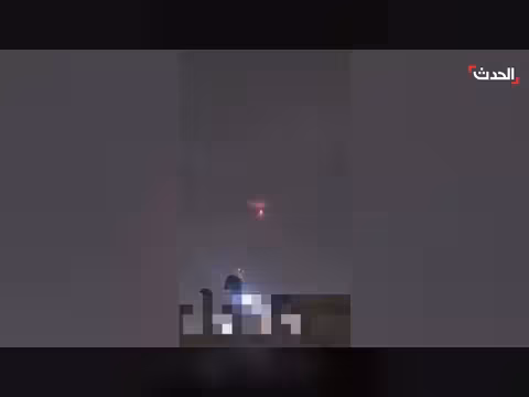 مشاهد جديدة لإطلاق صاروخ إيراني فاشل غرب طهران