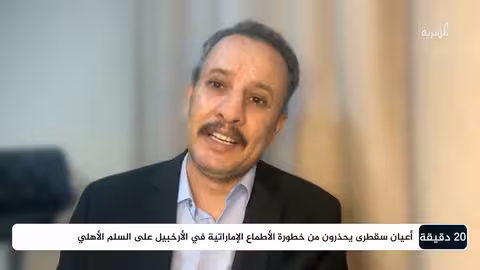 أنيس منصور: الشرعية غائبة كليا في سقطرى