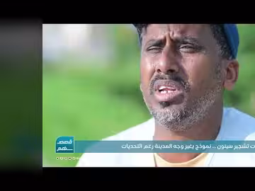 سيئون: تحويل البيئة القاحلة إلى مساحات خضراء بجهود ذاتية