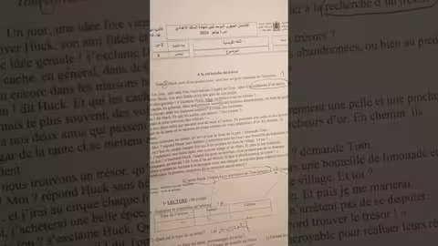 3ème année collège تصحيح الإمتحان الجهوي جهة الداخلة اللغة الفرنسية correction de l examen régional