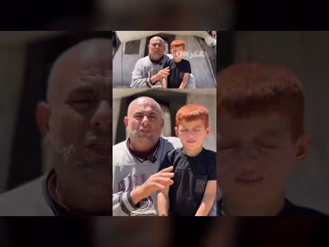 نظارة أيوب جنيد المكسورة تكشف واقع غزة