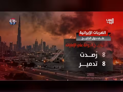 قناة اليمن اليوم: تغطية الضربات الإيرانية على دول الخليج