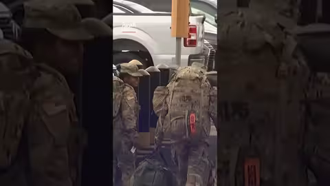 قوات الحرس الوطني تصل واشنطن بتوجيه من ترمب