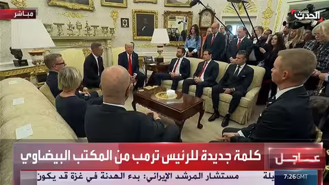 ترمب يعلن عن نيته السفر إلى الشرق الأوسط يوم الأحد